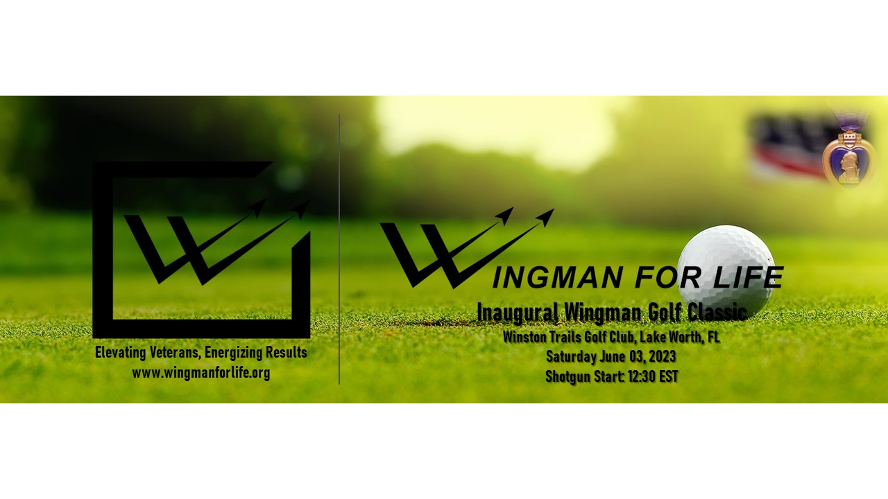 Wingman For Life Golf Classic banner